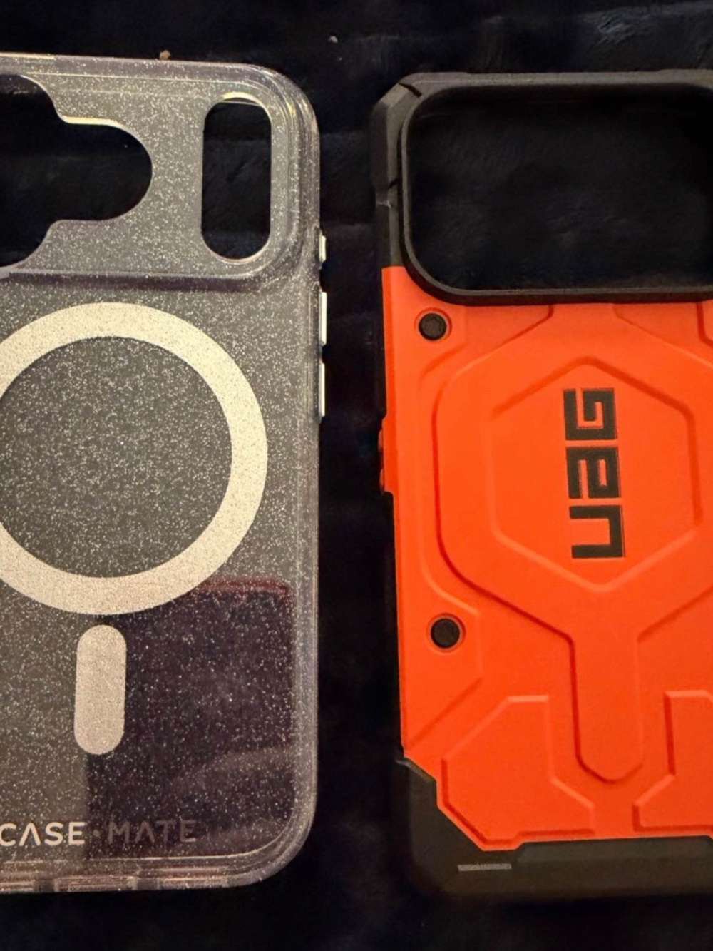 Urban Armor Gear Rugged Orange and Black Protective Phone Case